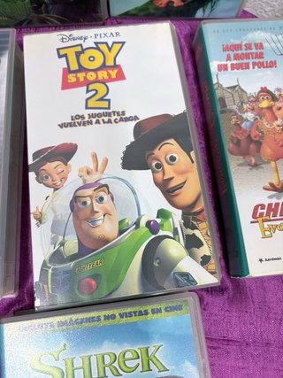 Lote  6 Películas VHS Disney