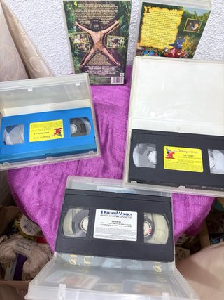 Lote  6 Películas VHS Disney