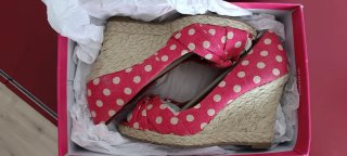 Zapatos Cuña Esparto Buffalo London T38