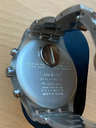 Reloj Swatch Plateado