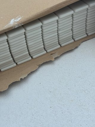 3 Paquetes Mosaico Blanco y Azul