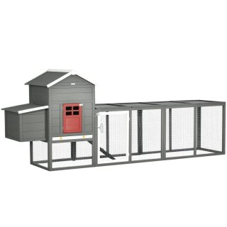 Gallinero Grande Madera Exterior 300x66x11