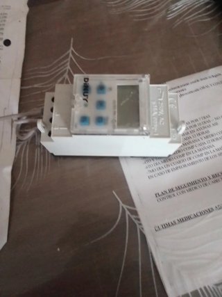 Interruptor horario digital modular 1W1