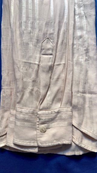 Camisa H&M Viscosa Beige Talla S