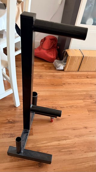 Soporte para discos de 50mm con ruedas