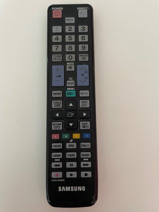 Televisión Samsung Negra