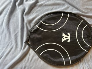 Raqueta de Bádminton Negra y Azul