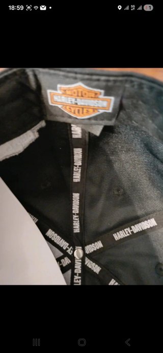 Cappellino Harley-Davidson Nero