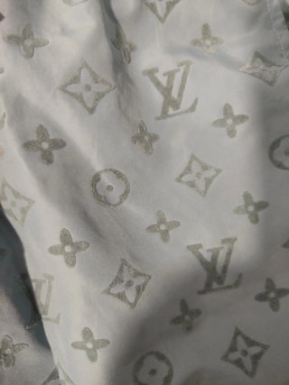 Bañador Louis Vuitton Monogram Azul