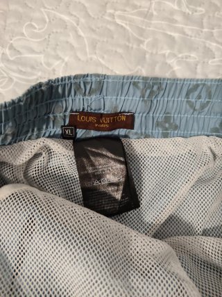 Bañador Louis Vuitton Monogram Azul