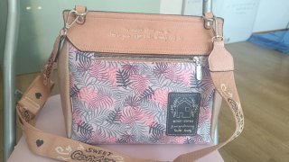 Bolso bandolera estampado floral