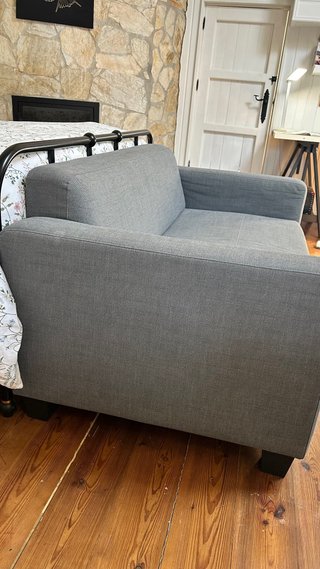 Sofá Ikea BARNAP 2 plazas gris