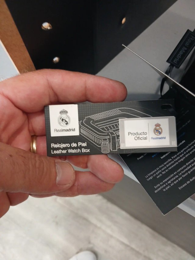 Lote de 3 Real Madrid OFICIAL Piel