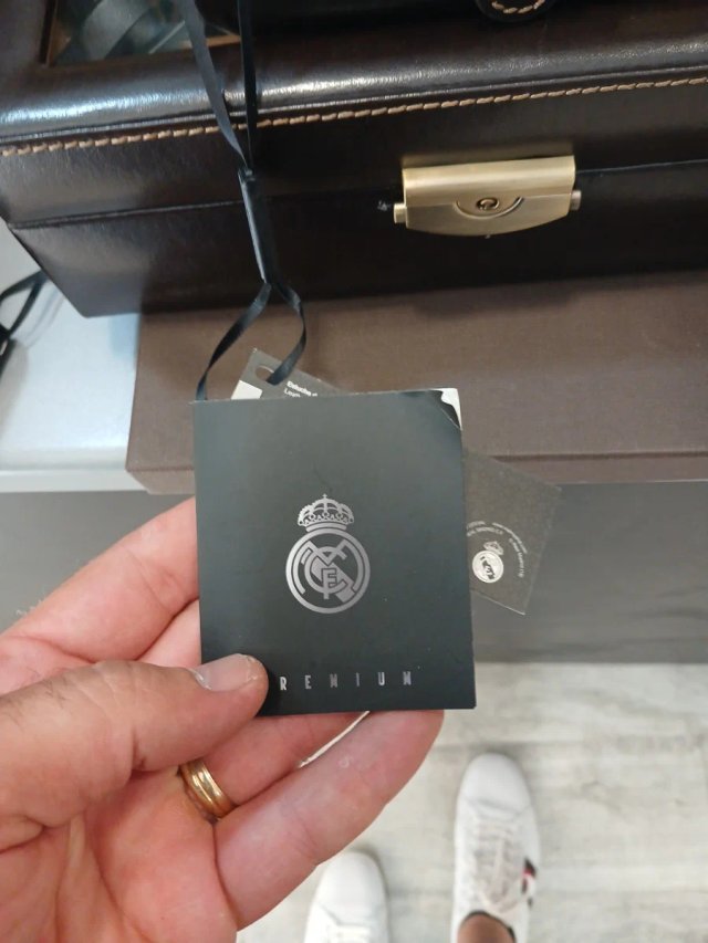 Lote de 3 Real Madrid OFICIAL Piel