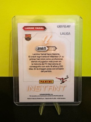 Cromo Lamine Yamal Panini Instant FC Barcelona