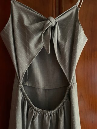 Mono corto tirantes pinstripe