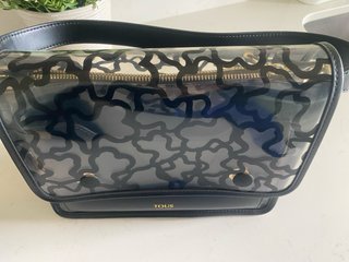 Bolso Tous Kaos Transparente Negro