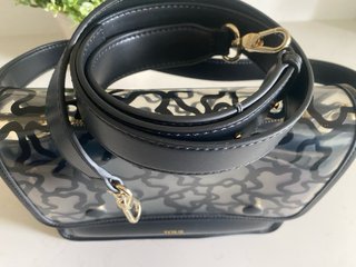 Bolso Tous Kaos Transparente Negro