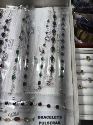 Pulseras de Plata con Minerales