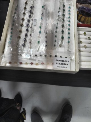 Pulseras de Plata con Minerales