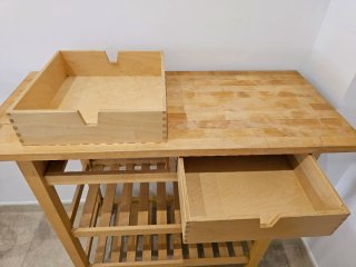Mueble auxiliar cocina IKEA FÖRHÖJA