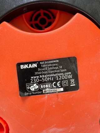 Aspiracenere BIKAIN 1200W Inox