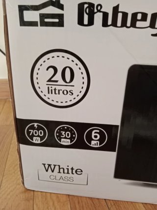 Microondas Orbegozo MI 211 Blanco