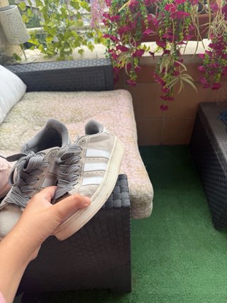 Adidas Campus Beige/Gris Zapatillas