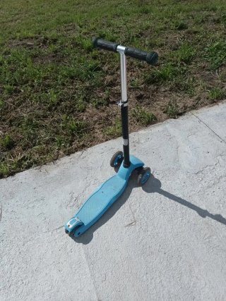 Monopattino per bambini a 3 ruote blu