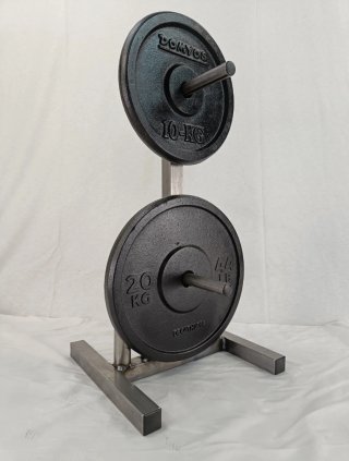 Soporte para discos de pesas
