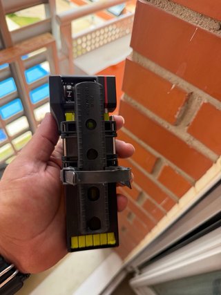 Candado plegable U-Grip amarillo