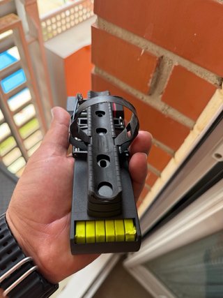 Candado plegable U-Grip amarillo