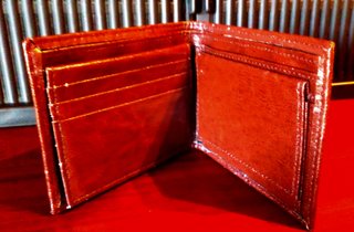 Cartera Vintage Tarjetero Monedero Piel