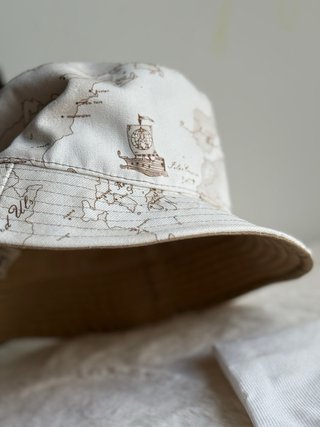 Cappello Bucket Alviero Martini Geo Map Taglia L