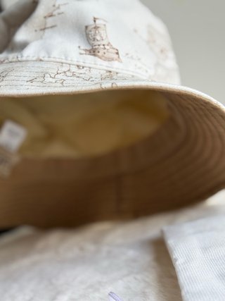 Cappello Bucket Alviero Martini Geo Map Taglia L