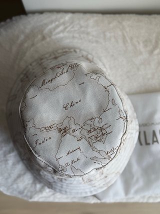 Cappello Bucket Alviero Martini Geo Map Taglia L