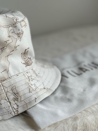Cappello Bucket Alviero Martini Geo Map Taglia L