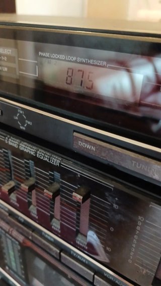 Equipo HIFI Sanyo Negro