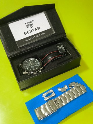 Reloj BENYAR Cronógrafo deportivo estilo Racing