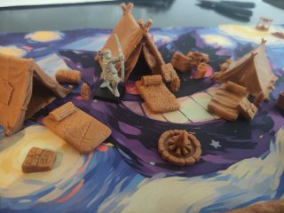Escenografía Wargaming: Campamento