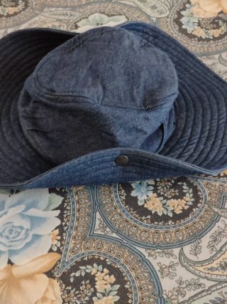 * Ultimo ribasso * Cappello jeans blu