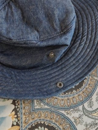 * Ultimo ribasso * Cappello jeans blu