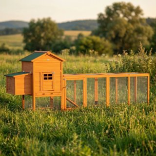 Gallinero Madera Grande 3-6 Gallinas