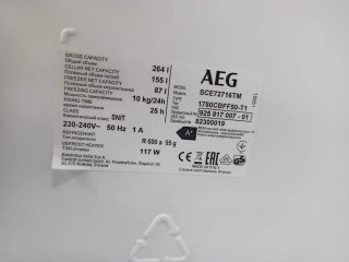 Vinoteca y Congelador AEG 25 Botellas