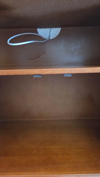 Mueble TV madera con cajones. Gran almacenaje.