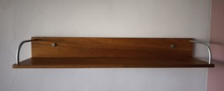 Estanterías de Madera y Metal (2 uds)