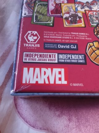 Juego Virus! Marvel Nuevo