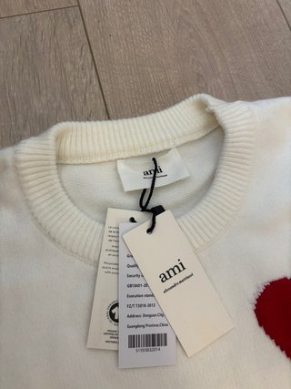 Jersey Ami Paris Corazón Rojo
