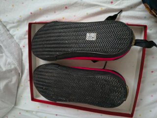 Sneakers Guess Nere e Rosse Tg 38
