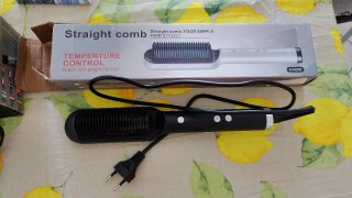 Piastra Capelli Vidal Sassoon+ pettine riscaldante